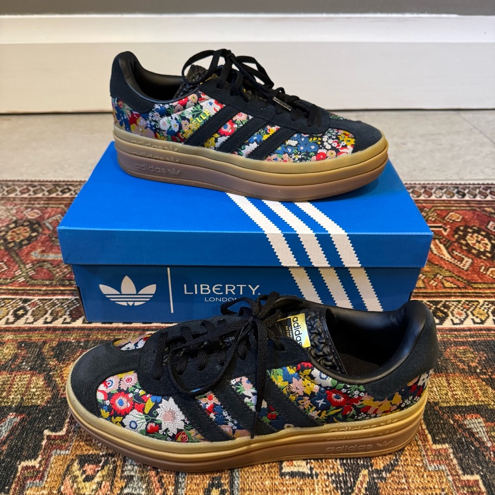 Adidas x Liberty London Gazelle bold sneaker